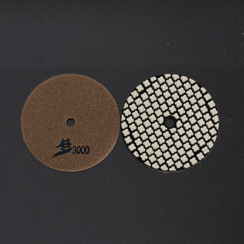 7 Steps M-Type Diamond Tools Dry Polishing Pad for Marble/Granite