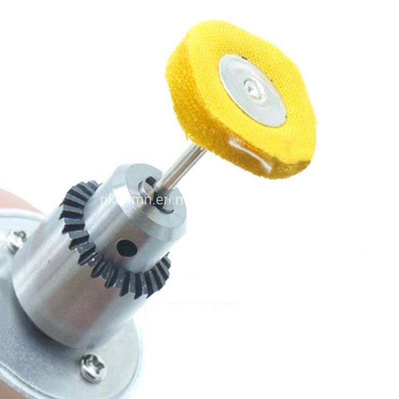 Jewelry Polishing Wheel Polishing Pad 2.35mm Flap Wheel Handle Cotton Thread Brush Wheel