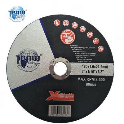 7inch Abrasive Cutting Tool Cutting Wheel for Stainless Steel