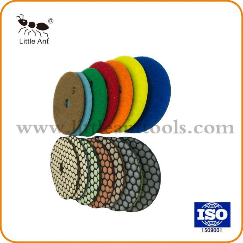 Factory Flexible Diamond Floor Marble Granite Dry Polishing Pad