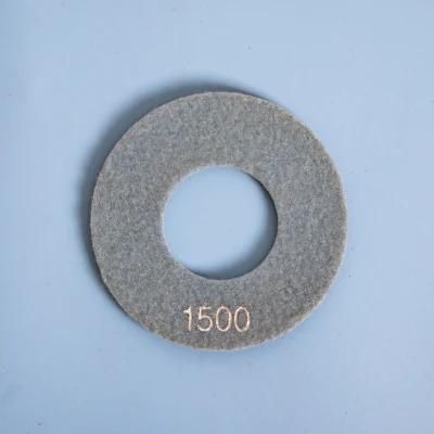 Qifeng Diamond 5&quot; Polishing Pads with Big Hole for Granite Marble
