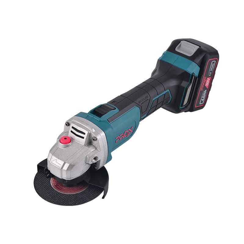 Prox High Quality 125mm 115mm 100mm Fast Charge 20V Cordless Angle Grinder