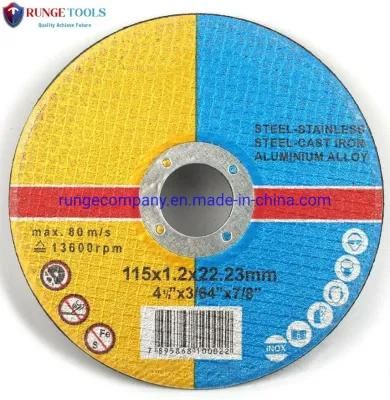 Ultra-Thin Highly-Efficient 4.5 Inch Cutting Discs for Metal Stainless Steel for Various Famous Angle Grinder Power Tools