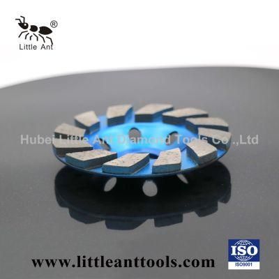 Dry Use 100mm Turbo Diamond Concrete Gring Cup Wheel
