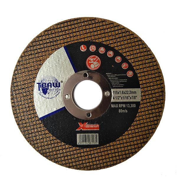 Cutting Wheel Cut-off Discs for Stainless Steel 115*1.6*22mm 4.5"