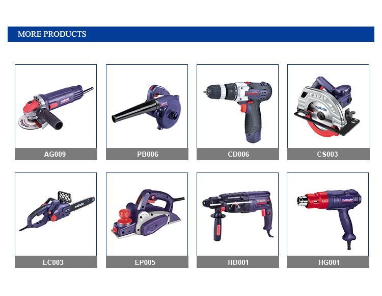 Makute Electric Mini Air Angle Grinder with 100mm/115mm Disc