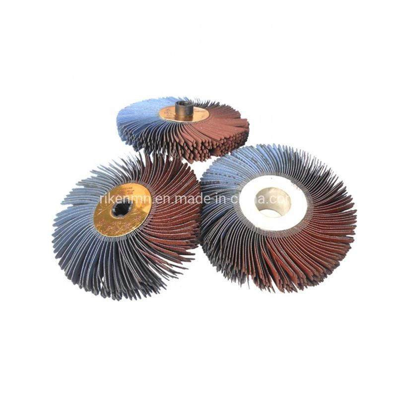 Abrasive Flap Wheels with Shaft for Metal Stainless Steel