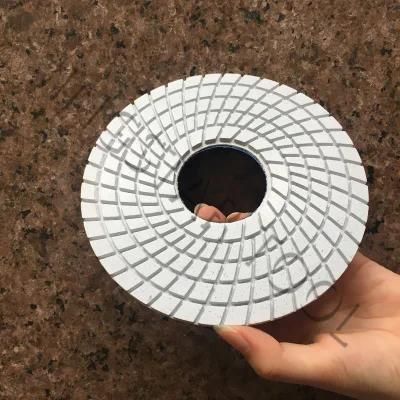 Factory 6 Inch Marble Polishing Pad Diamond Stone Wet Polish Pad