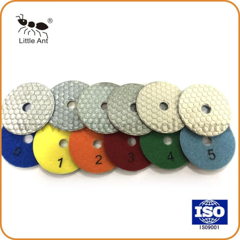 3 Inch Hand Grinder Abrasive Grinding Stone Pad Dry Use Sanding Ddiamond Polishing Pad
