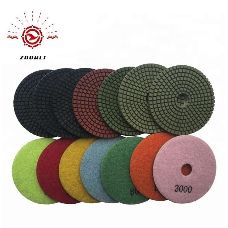 Abrasive Tools Manufacturer Diamond Polish Disc Fast Speed Polish Pad