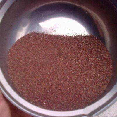 China Sand Blasting Garnet Factory Rust Remove Blasting Garnet Girt