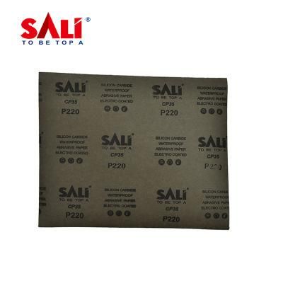 Sali CP35 Latex Paper Silicon Carbide Sandpaper for Car