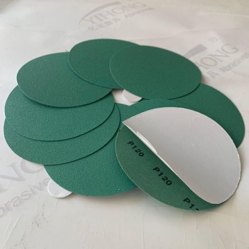 5 Inch Sanding Disc Polishing Pad Green Color for Wood