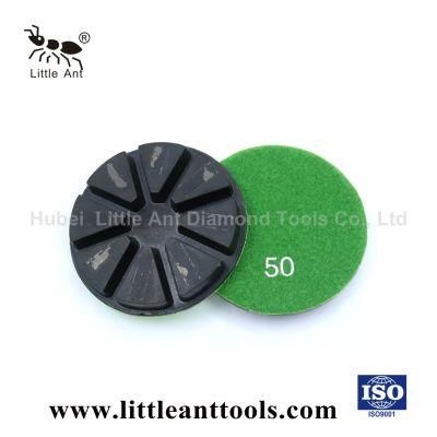 4&quot;Eight Point Resin &amp; Metal Floor Polishing Pad