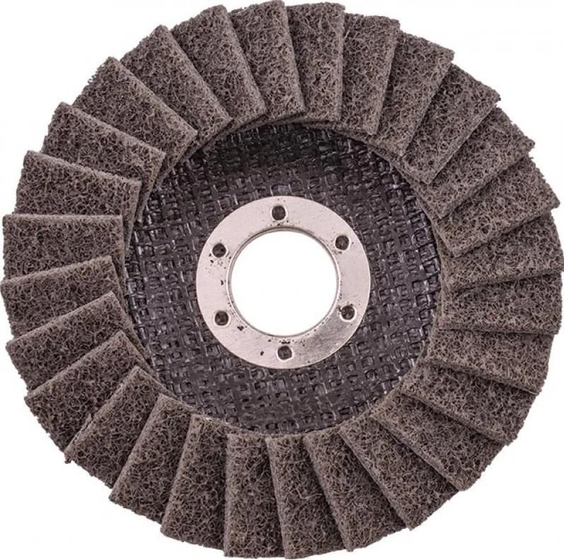 High Quality Premium 115mm Non-Woven Flap Disc for Grinding and Polishing Stainless Steel and Metal