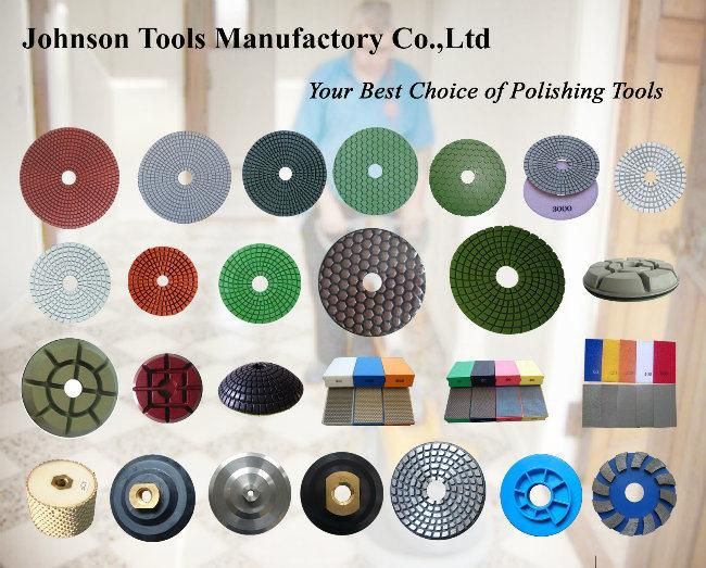 100mm Polishing Pads Aluminum Connector M14