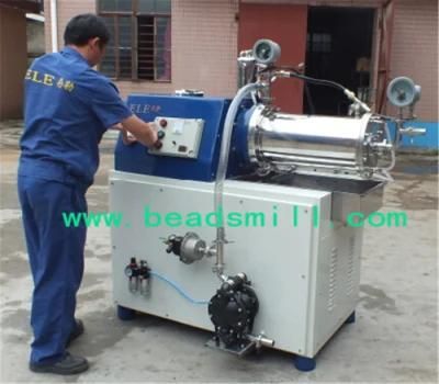 Conic Horizontal Bead Mill for Glass Printing Ink