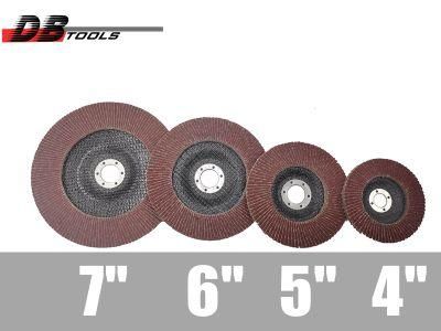 7&quot; 180mm Flap Grinding Wheels Disc 22mm Hole Alumina Oxide for Metal Grinding Drusting