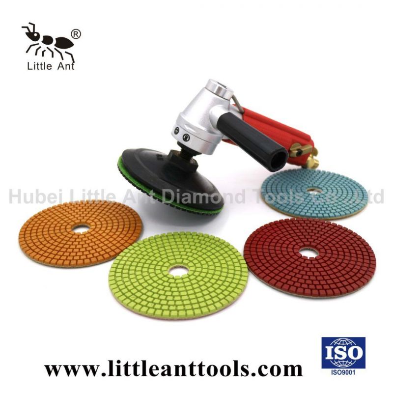 4 Inch Wet Use Floor Diamond Polishing Pad for Granite Polishing