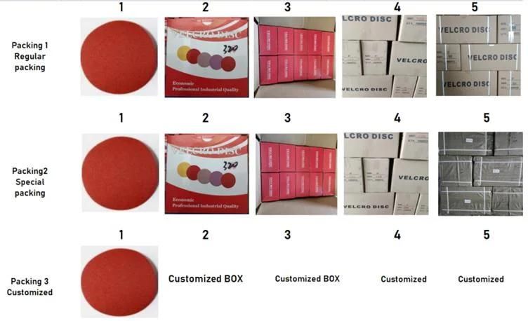 Without Hole Abrasive adhesive Disc