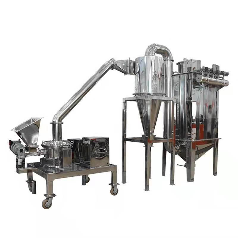 Industrial Automatic Superfine Herbal Grinders, Powder Grinding Machine, Herb Pulverizer Machine for Pharmaceutical and Chemical Industry