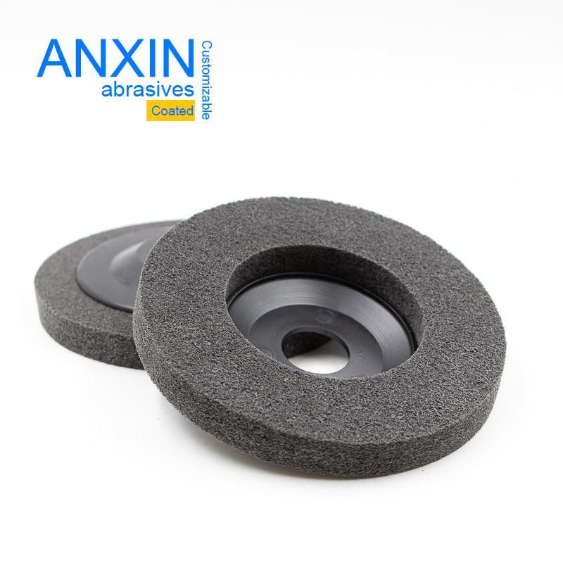 Non-Woven Polyweb Polishing Disc in Gray Color