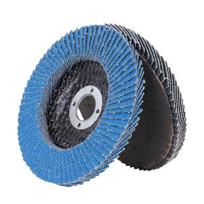 5 Inch 125mm Aluminium Zirconia Flap Disc Grinding Stainless Steel