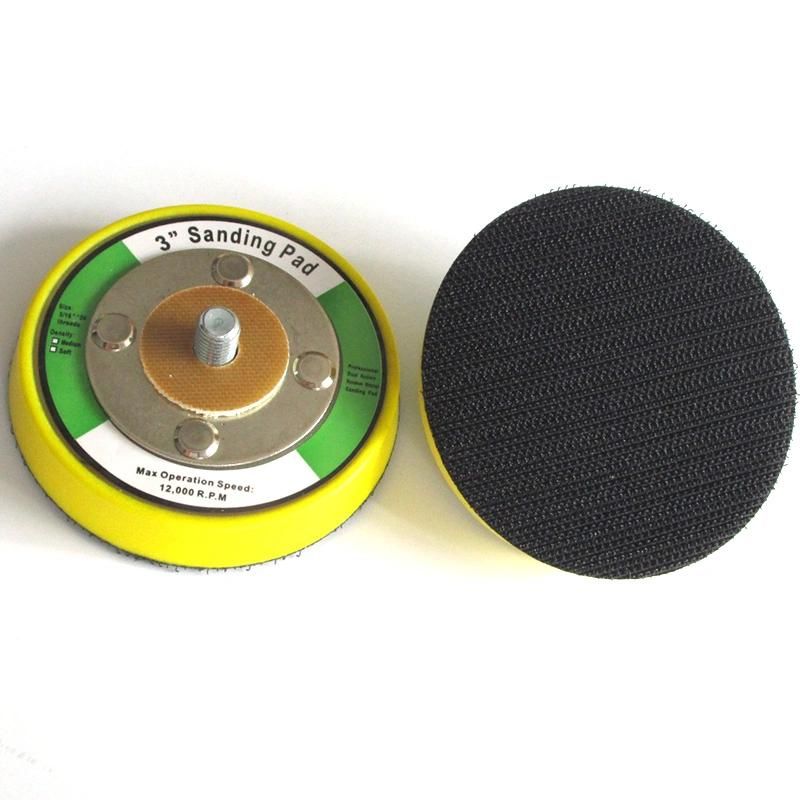 3 Inch 5/16"-24 Thread Backup Sanding Pad for Hook & Loop Sanding Discs Power Tools Accessories