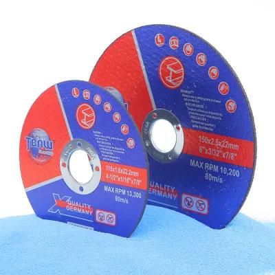 Hot Sale China Factory 105 115 125 150 180 230 350 400mm Resin Bond Abrasive Grinding Disc Cutting Wheel Disco De Corte