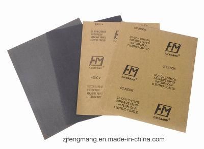 C-Wt Craft Paper Silicon Carbide Abrasive Paper/Sandpaper FM48