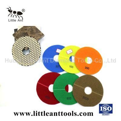 7-Inch Stone Abrasive Tool Dry Diamond Polishing Pad