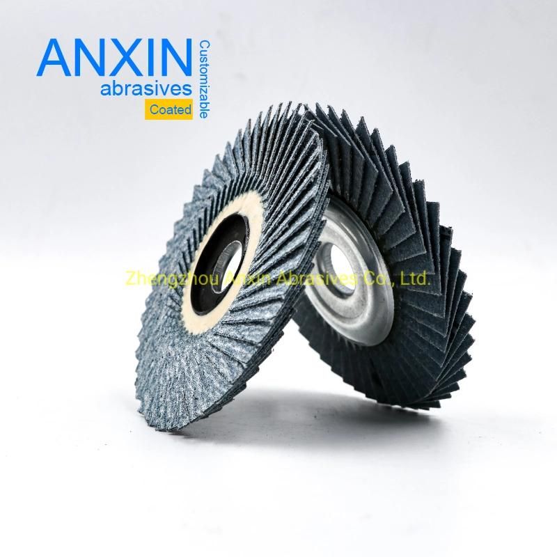 Coated Flexible Flap Disc for Aluminum Grinding