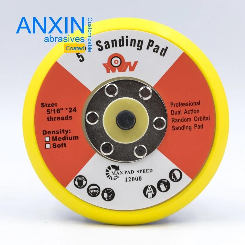 Rubber Sanding Pad for Velcro and Psa