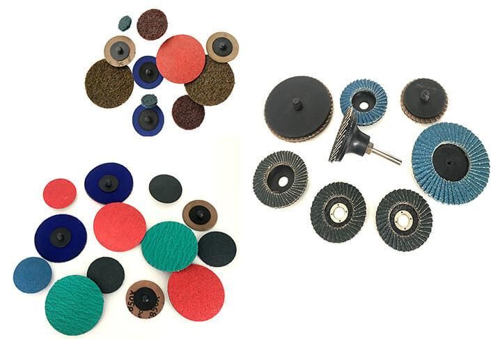 High Quality Premium Wear-Resisting 25mm/50mm/75mm Non-Woven Quick and Change Disc for Grinding Metal and Wood