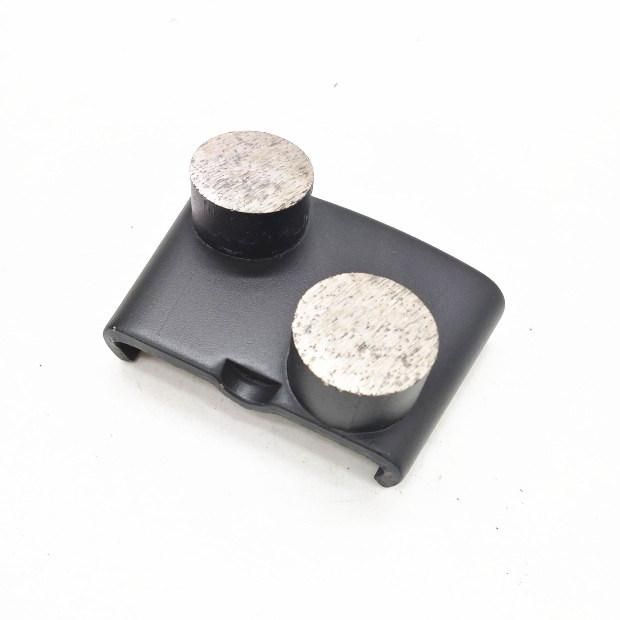 Button Diamond Grinding Segment HTC Double Round Diamond Grinding Disc