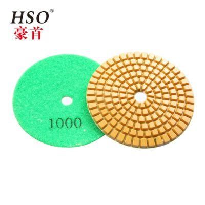 Diamond 100mm Wet Polishing Pad for Marble