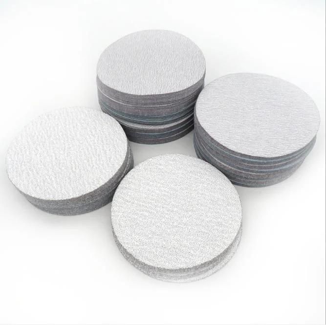 Abrasive Factory Abrasvie Sandpaper Sanding Paper Hook and Loop Velcro Sanding Disc Wholesale