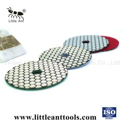5&quot;/125mm Dry Diamond Resin Polishing Pad Abrasive Tools Grinding Wheel for Stone