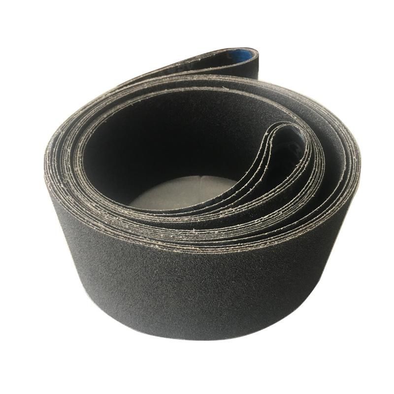 High Quality Wear-Resisting 60# Abrasive Tools Silicon Carbide Sanding Belt for Grinding Stainless Steel and Metal