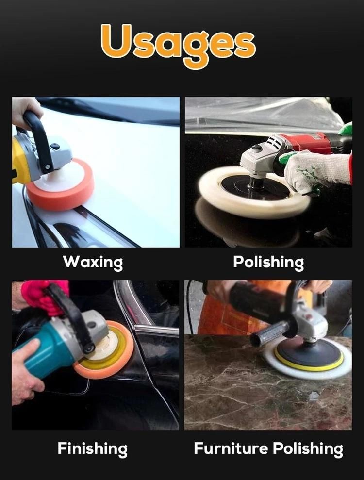 6inches Car Polishing Tool Foam Polishing Pad