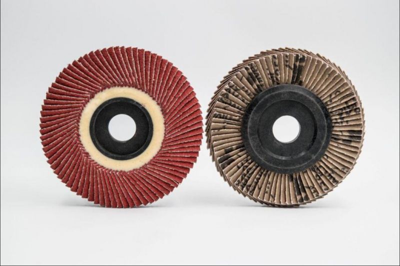 7" Disc Wheel with Ceramic Cloth Radial Disc Wheel