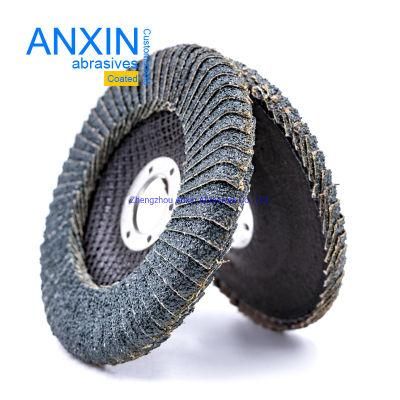 Curved Flap Disc of Top Quality Zirconia for R Angle