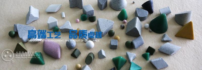 Huzhou Xingxing Tumbling Media Metal Polishing Media Grinding Media Good Folishing Abrasive Media Plastic Media.