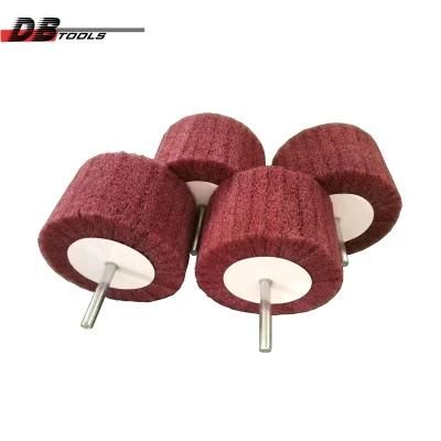Shaft Wheel Interleaved Wheel Without Emery Cloth for Metal Stainless Steel Polishing Brown Green Maroon