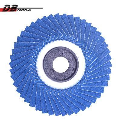 4&quot; Flower Disc Flexible Disc Aluminum Oxide Blue Alumina