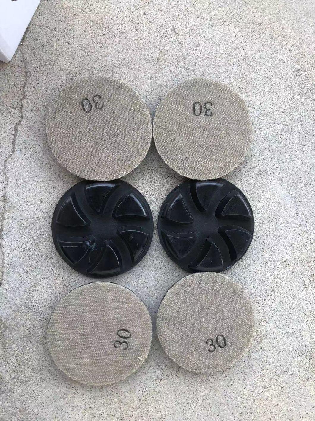 Wet Diamond Polishing Pad for Hexagonal Refurbished Sheet.