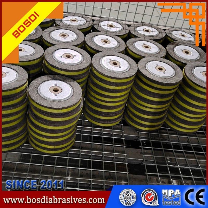 High Quality Unmounted Abrasive Flap Wheel for Stainless Steel