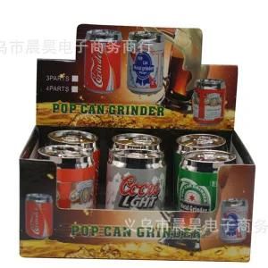 Fashion Hot Sales Portable Metal Cans Mill Smoke Grinder