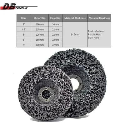 4.5&quot; 115mm Abrasive Disc Stripping Disc Strip Cns Disc Remove Paint Black Color