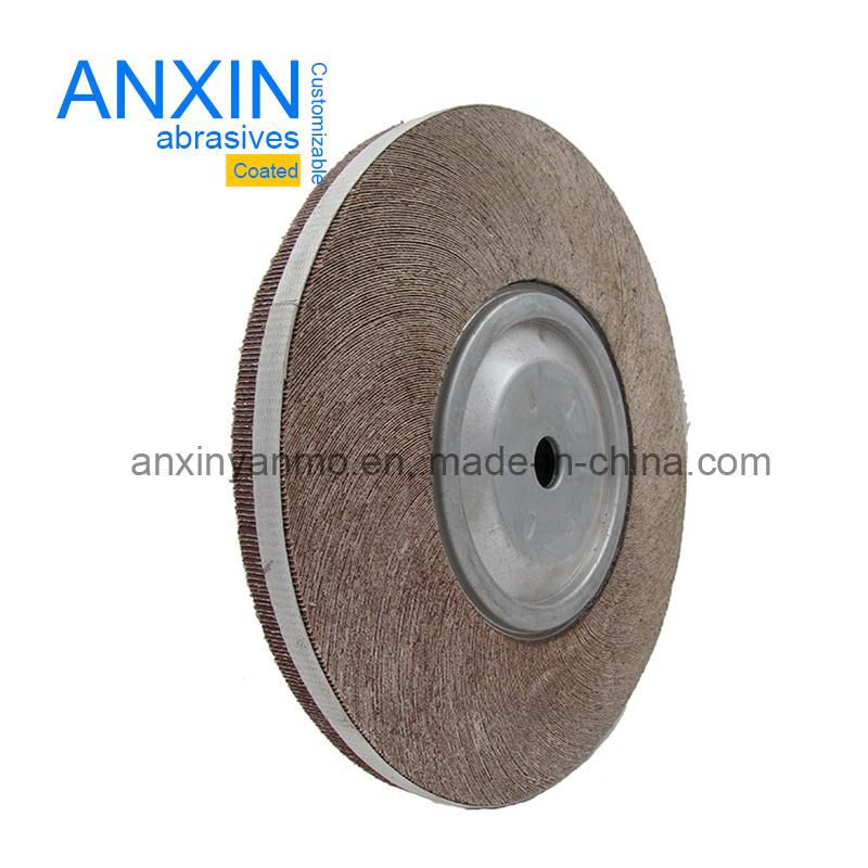 Aluminum Oxide Unmounted Flap Wheel with Chuck for Grinding Metal